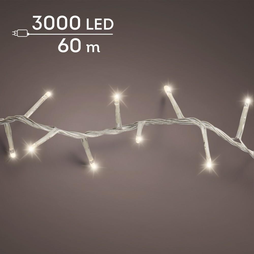 LUCE COMPACT ESTERNO 8 FUNZIONI 3000LED L.6MT.
